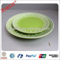 Atacado Importador de bens chineses na Índia Delhi / Color Glazed 10.5 &#39;&#39; Dinner Plate / Atacado placas cerâmicas